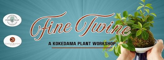 Kokedamas @ Eagle Haven 4/27