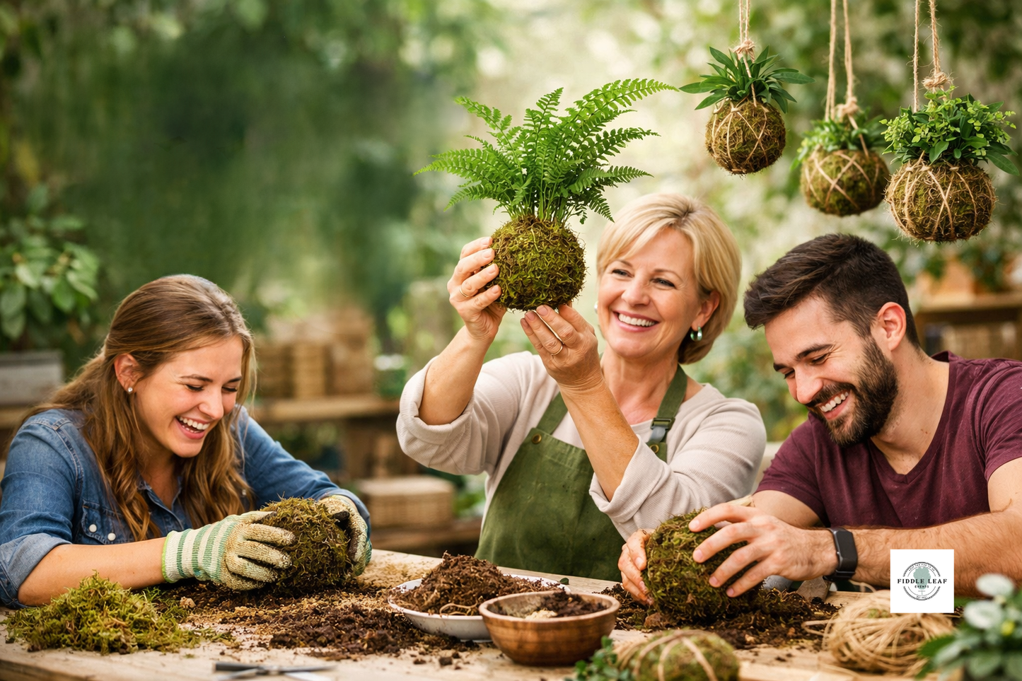Kokedama Workshop  8/29 - 11am